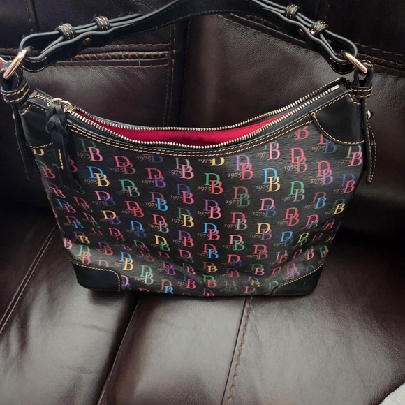 Dooney & Bourke Colorful Signature Shoulder Bag - Picture 2 of 3
